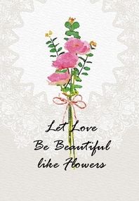 Shusta小說本《Let Love Be Beautiful like Flowers》