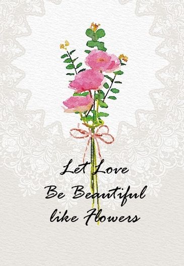 Shusta小說本《Let Love Be Beautiful like Flowers》 封面圖