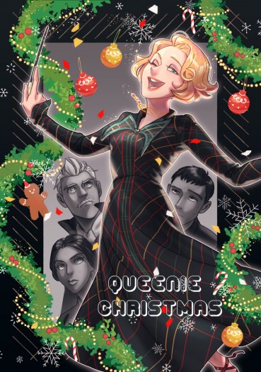 《Queenie Christmas》奎妮中心本 封面圖