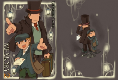 Professor layton extra memory2 封面圖