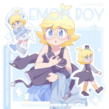 【Lemon boy 3】希特隆中心全彩塗鴉本 封面圖