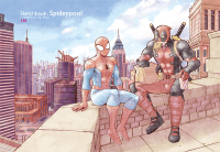 Sketchbook:Spideypool