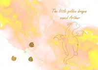 The little golden dragon named Arthur