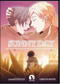 《進擊的巨人》團兵本《SUNNY DAY》CP：歡快的團長x兵長付特典雙面扇子