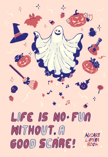 Life is no fun without a good scare法札萬聖節本