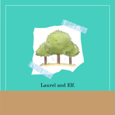 Laurel and Elf.-月桂擬人本 封面圖