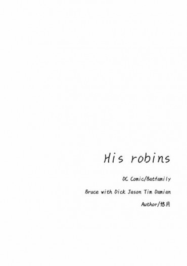 His robins 封面圖