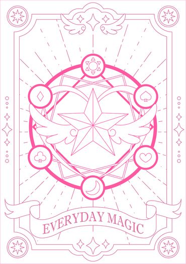 ✧ Everyday Magic ✧ 懷舊魔法少女新刊