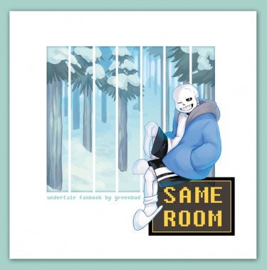 SAME ROOM (UT插畫本) 封面圖