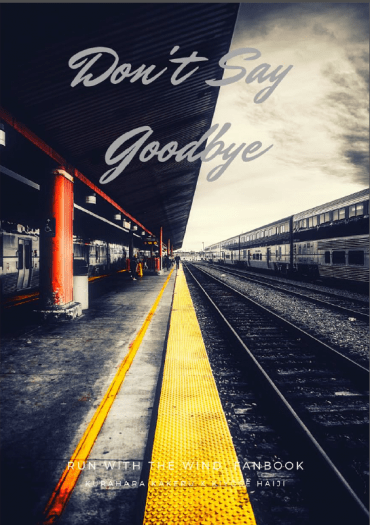 Don’t say goodbye 封面圖