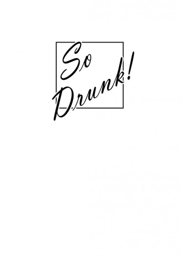 《So Drunk!》 封面圖