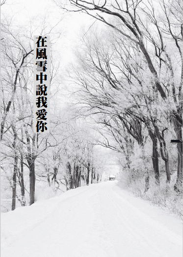 [俊哲]在風雪中說我愛你 封面圖