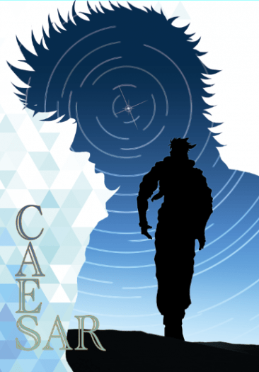 《CAESAR》JOJO二部同人小說（喬西/西喬/CJ/JC） 封面圖