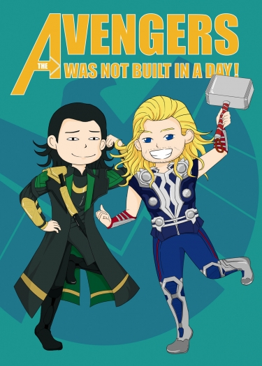 THE AVENGERS WAS NOT BUILT IN A DAY！ 封面圖