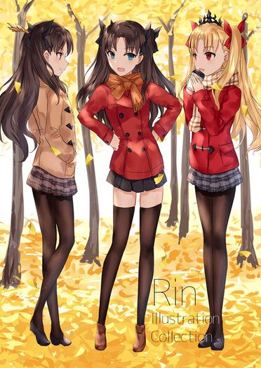 遠坂凛&amp;女神插畫本-Rin Illustration Collection