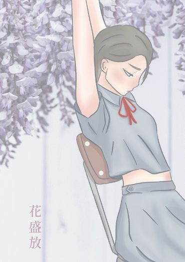 花盛放