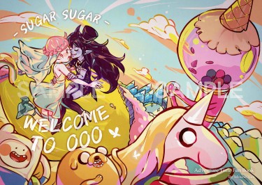 【AT】全彩插畫本_SUGAR SUGAR 封面圖