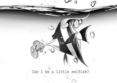 《Can I be a little selfish?》 海底總動員 吉哥馬林 封面圖