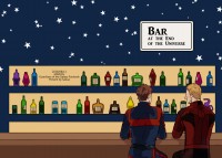Bar at the End of the Universe