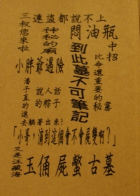 到此墓不可筆記