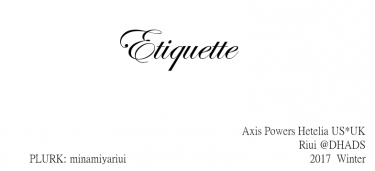 Etiquette