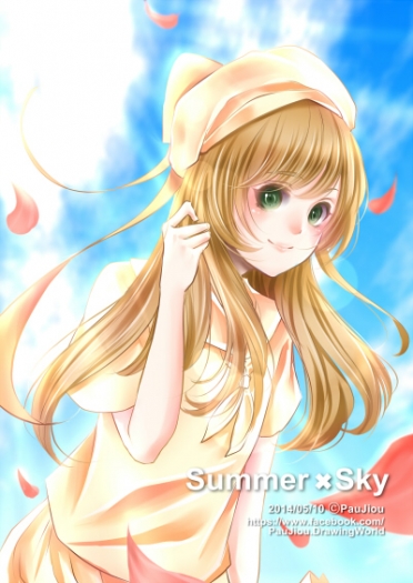 Summer✖Sky SAI上色/網點過程教學 封面圖