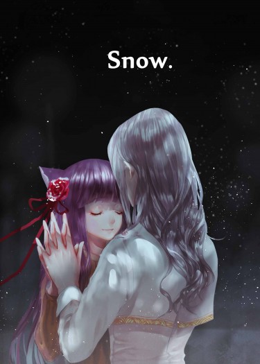 Snow.
