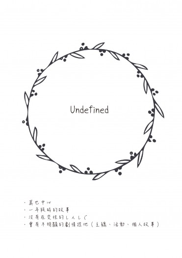 【DREAM!ing / しんしぐ】Undefined