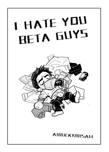 《I HATE YOU BETA GUYS》 封面圖