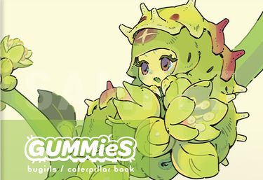 昆蟲少女插畫集2《GUMMieS bugirls / caterpillar book》