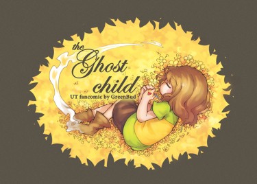 the Ghost child幽靈小孩 (UT漫畫本) 封面圖