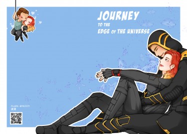 《Journey to the Edge of the universe》 封面圖