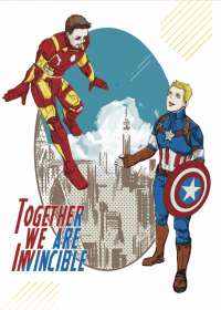 盾鐵港台合本《Together We Are Invincible》