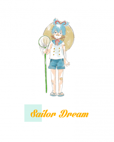 刀劍亂舞《sailor dream》水手服插畫本 封面圖