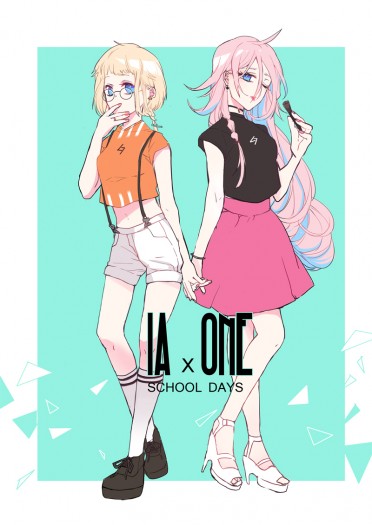 〈百合向〉IAxONE-SCHOOL DAYS- 封面圖