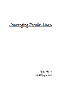 Converging Parallel Lines