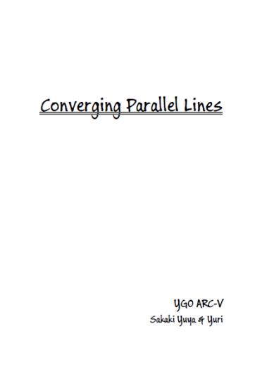 Converging Parallel Lines 封面圖