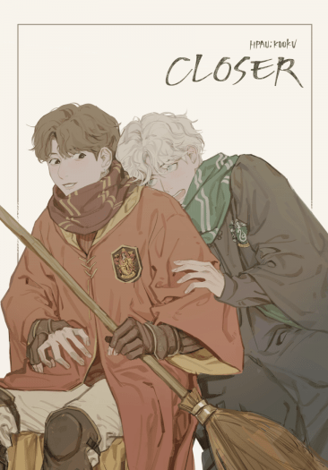 BTS柾泰HPparo漫畫本《CLOSER》 封面圖