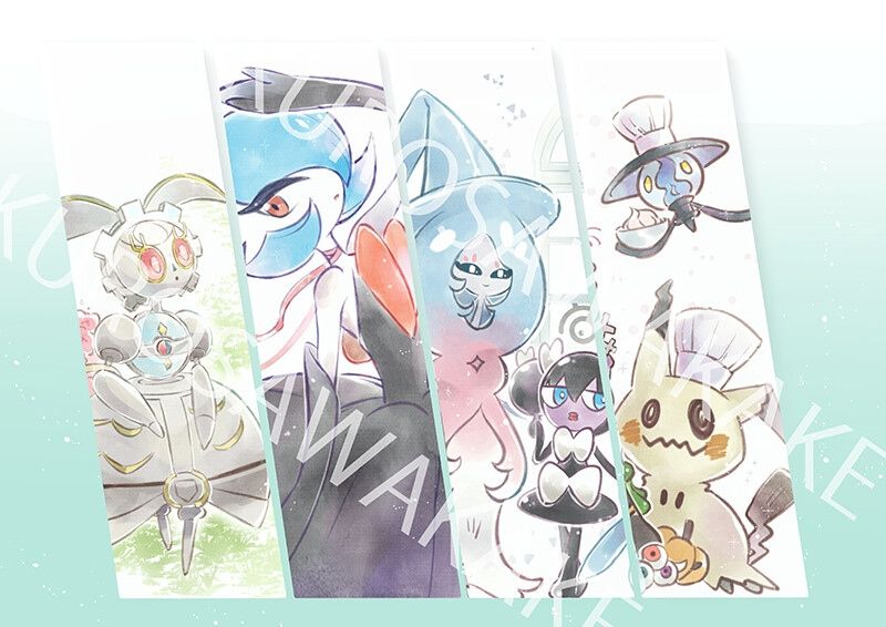 【Pokemon】LIFE - 寶可夢插畫本 封底圖
