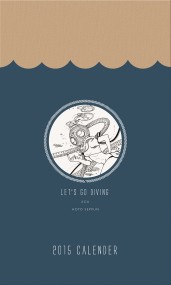 Let's Go Diving 海洋主題2015月曆