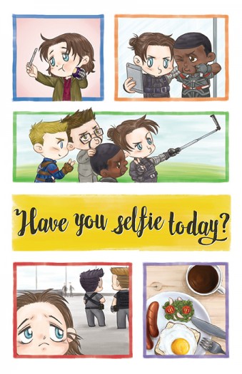 冬叉冬本[Have you selfie today?]