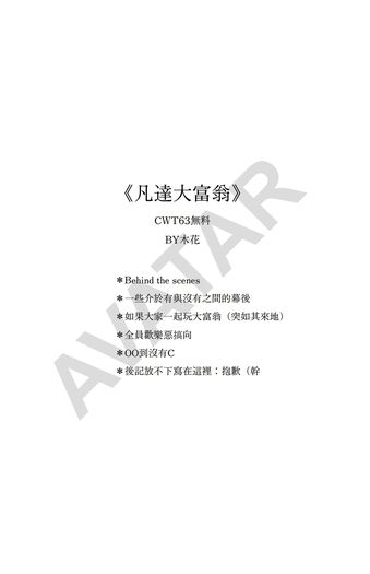 【阿凡達Avatar2 | 全員歡樂向】凡達大富翁【無料】 封面圖