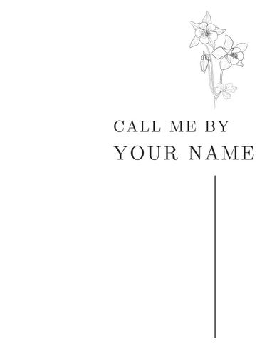 【藍色監獄 凪玲】CALL ME BY YOUR NAME 封面圖