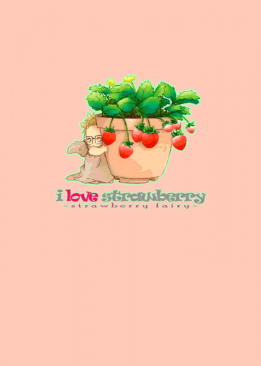 i love strawberry - strawberry fairy -