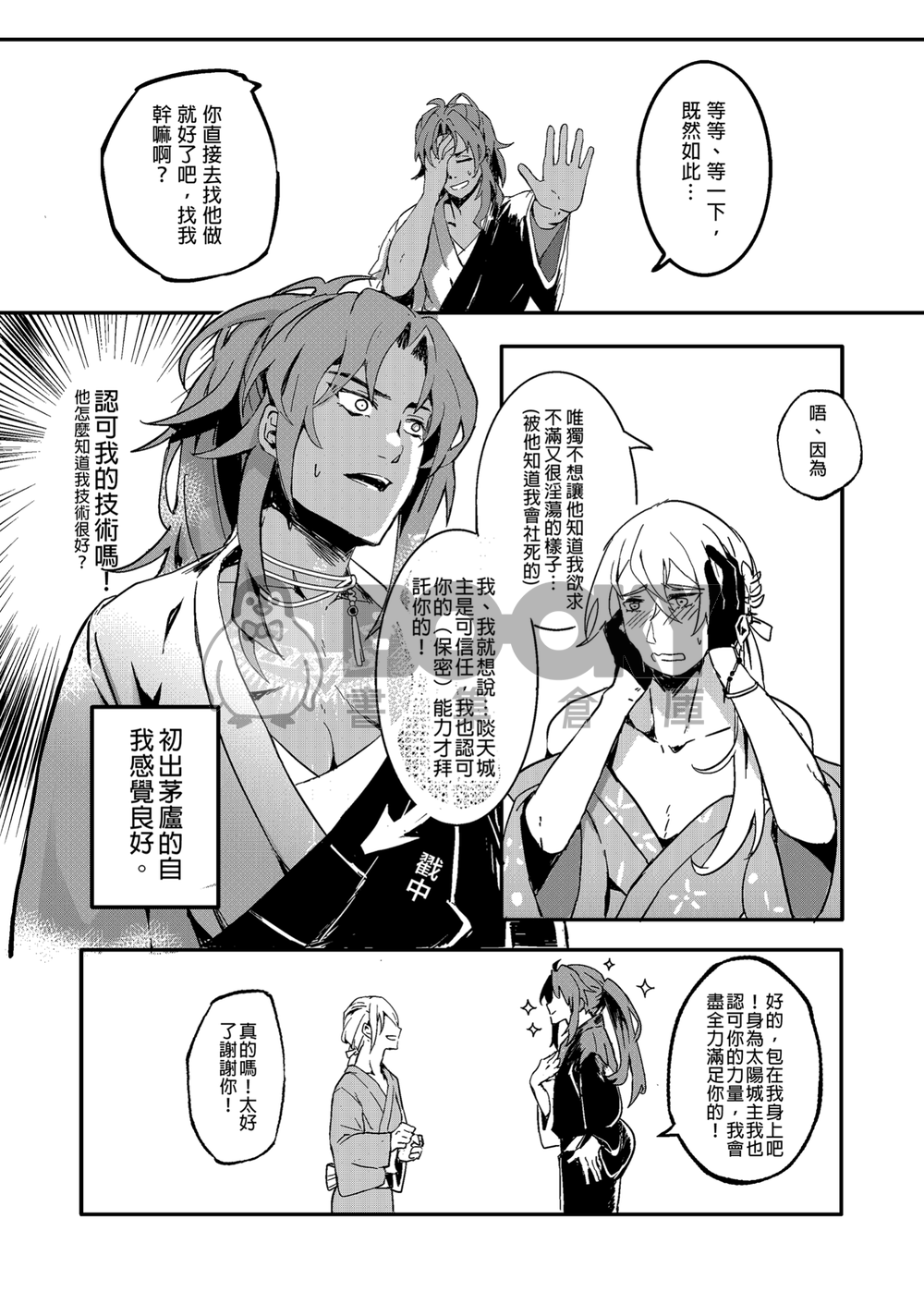 城主與副團長的場外BATTLE 試閱圖片