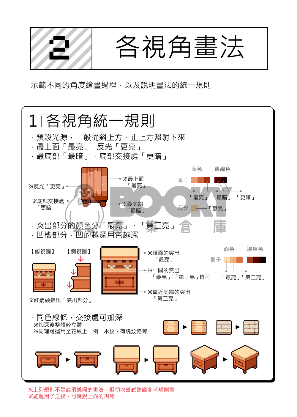 「Pixel Art4」像素房間教學本 試閱圖片