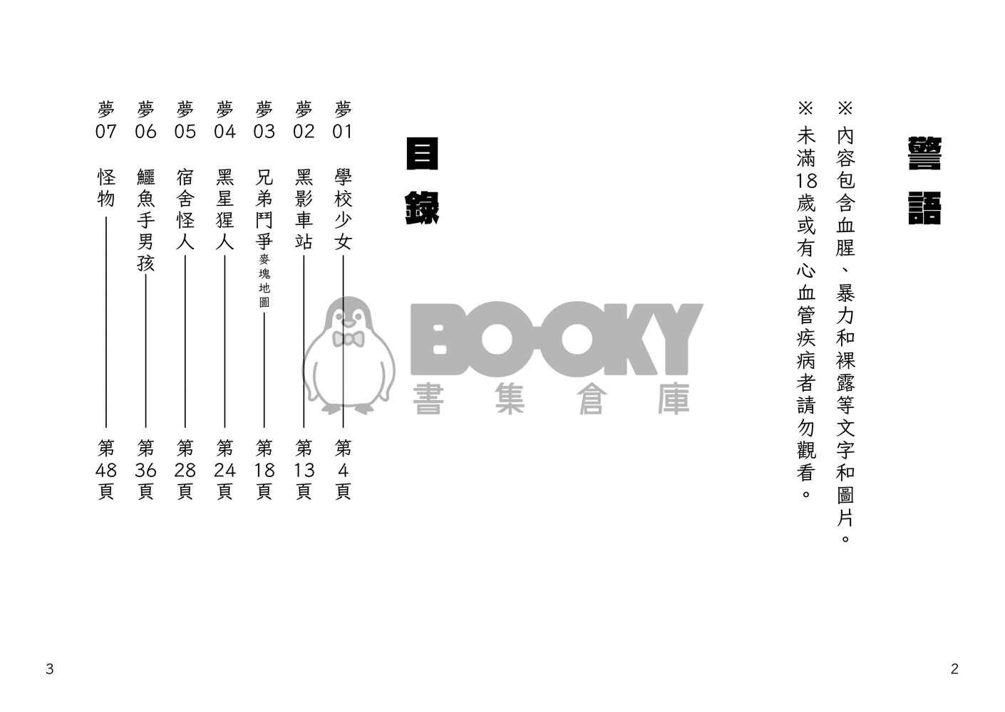 夢紀錄 短篇故事合輯 01 試閱圖片