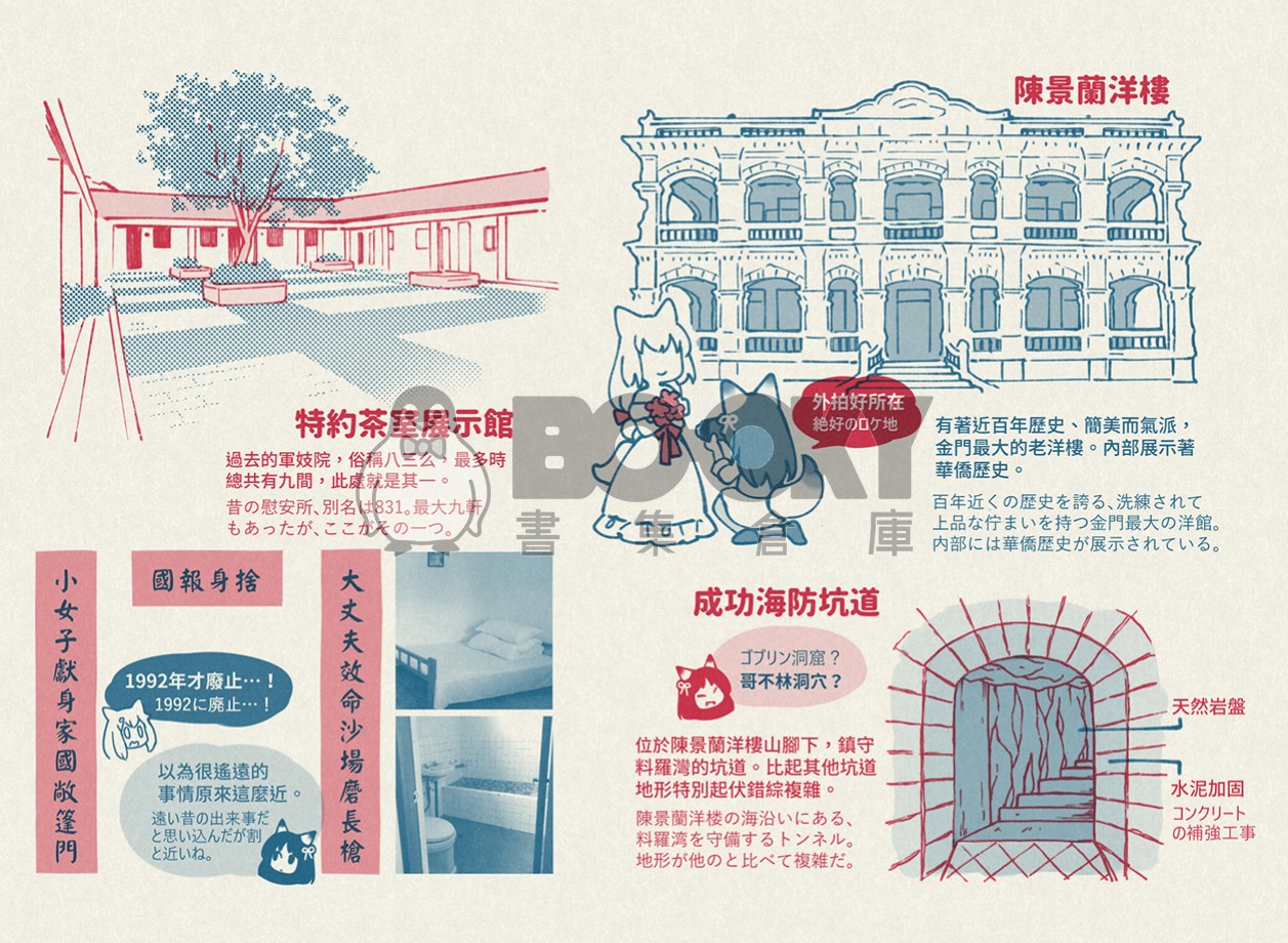 狐仙漫步－金門案內帖 試閱圖片