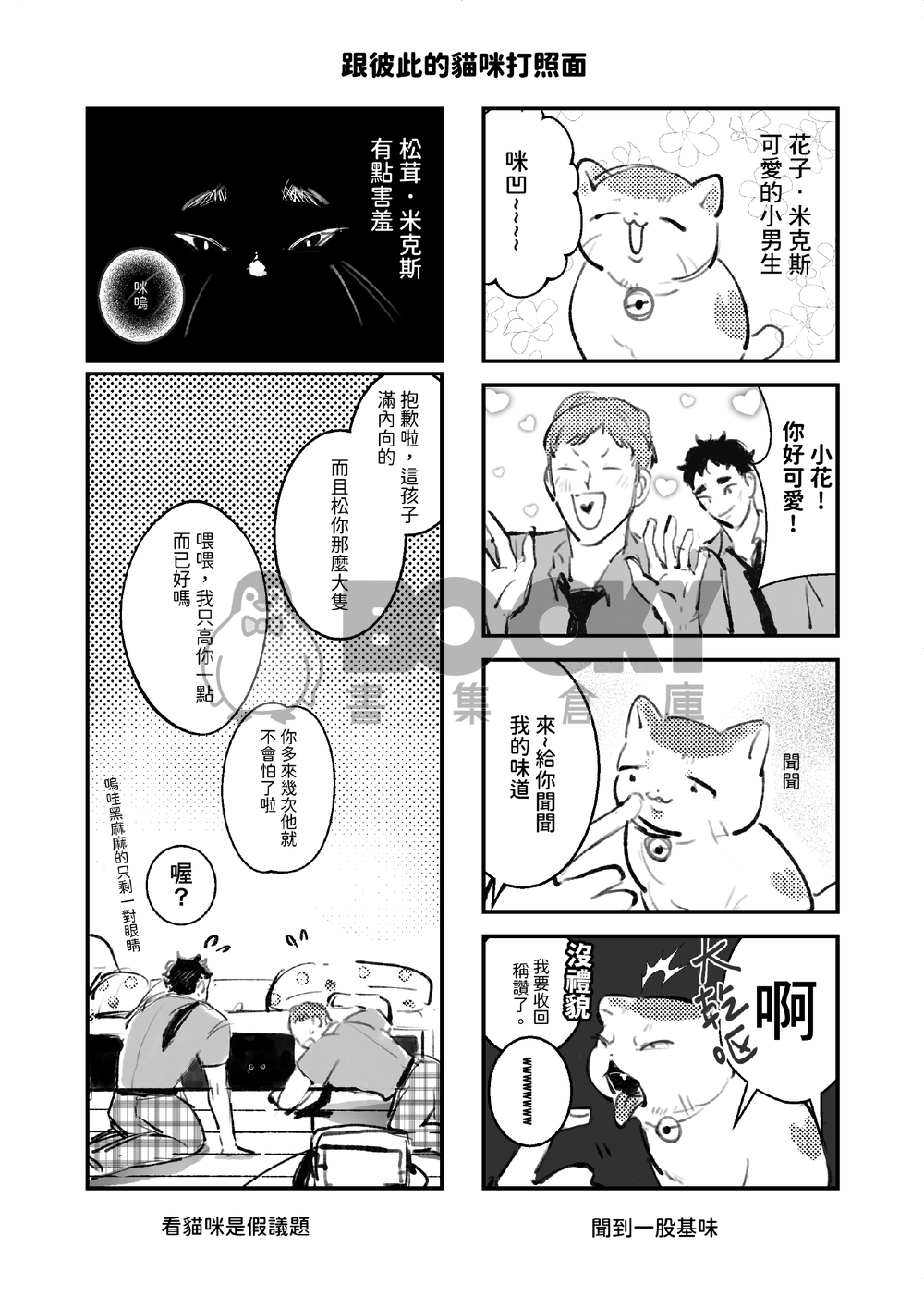 如果他們養了像彼此的貓! 試閱圖片