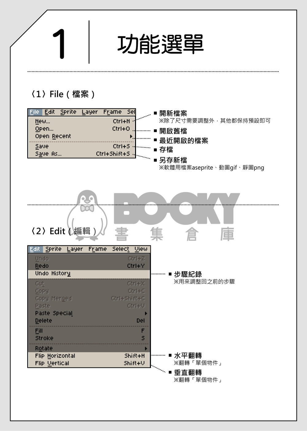 Aseprite像素動圖軟體入門 試閱圖片